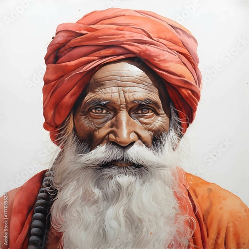 old person with a beard,Jaggi Vasudev photo