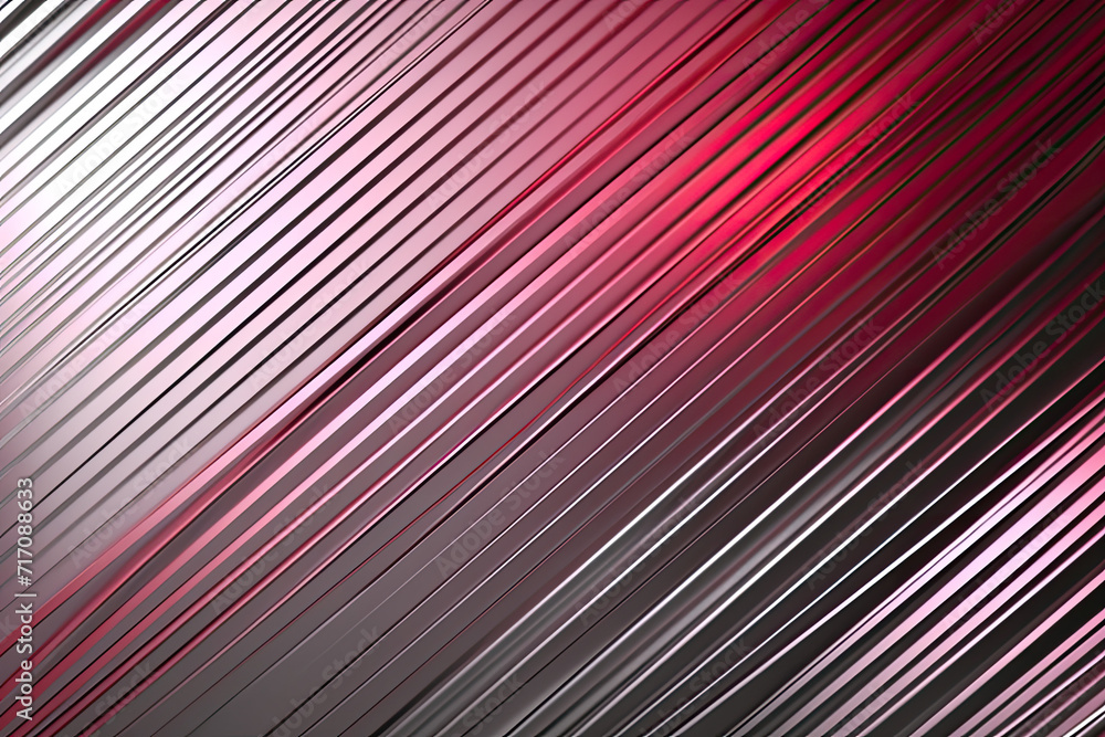 Fototapeta premium Beautiful Pink and Silver Striped Background