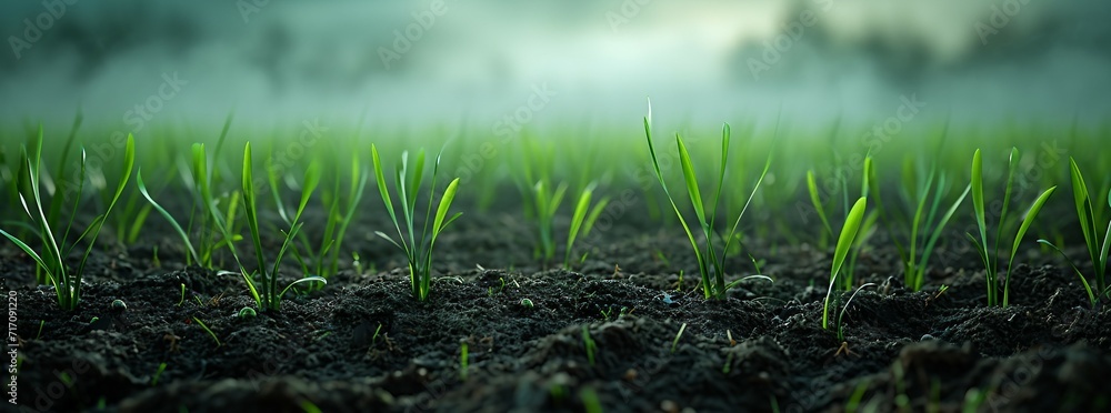 green grass with dew drops green grass with dew drops