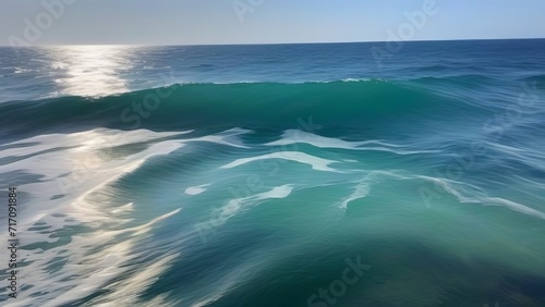 waves on the beach ai generated © Alena Shelkovnikova