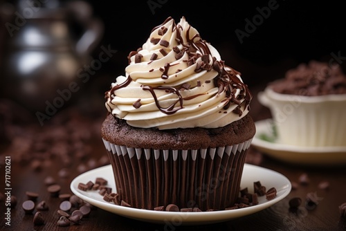 Decadent Chocolate Cupcake: A Tempting Delight for Cake Lovers
