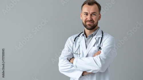 Doctor Portrait in a Hospital