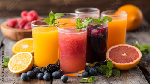healthy fruit juice