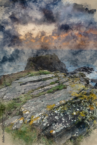 Digital watercolour paintin...