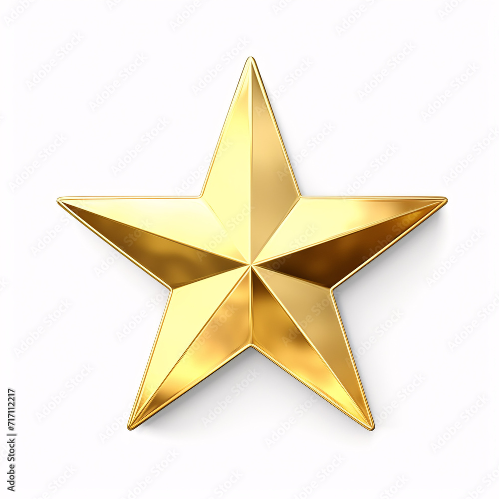 star isolated on a white background star isolated on a white background
