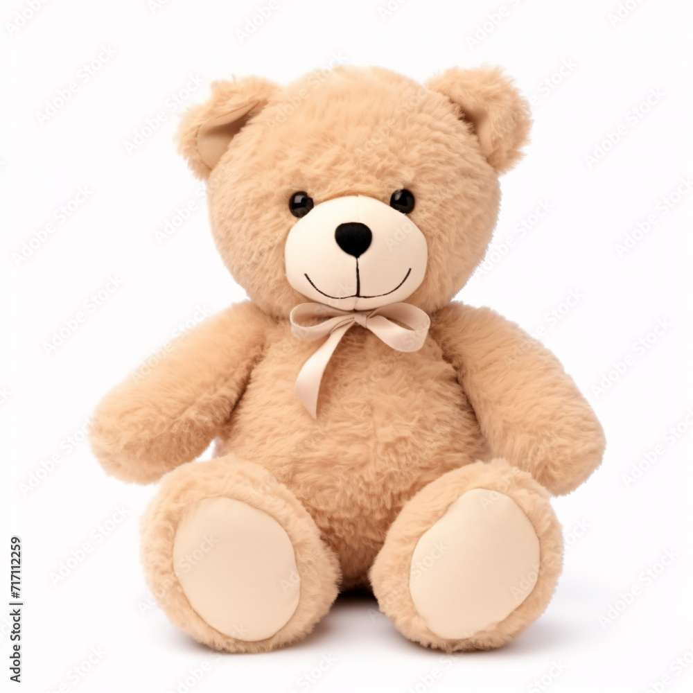 teddy bear isolated on a white background