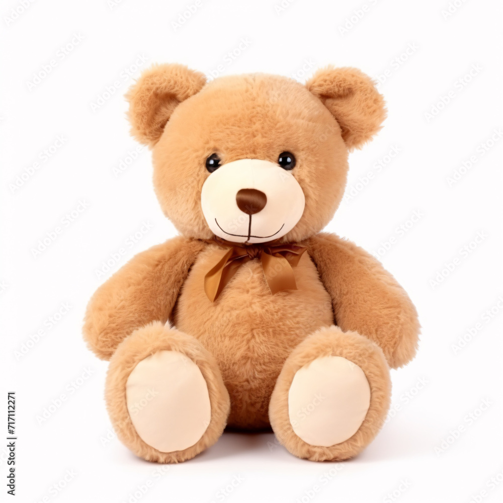 teddy bear isolated on a white background