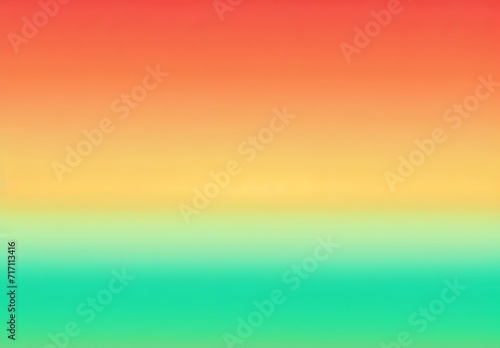 Orange teal green pink abstract grainy gradient