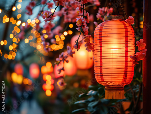 Decorative lights for Chinese New Year celebration  © Anna