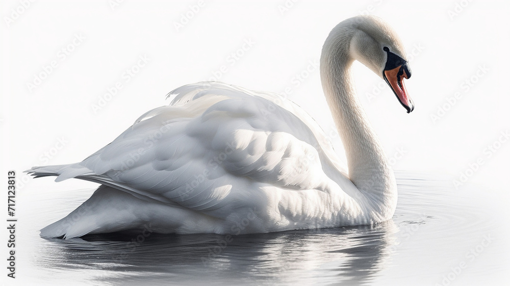 Fototapeta premium White Swan