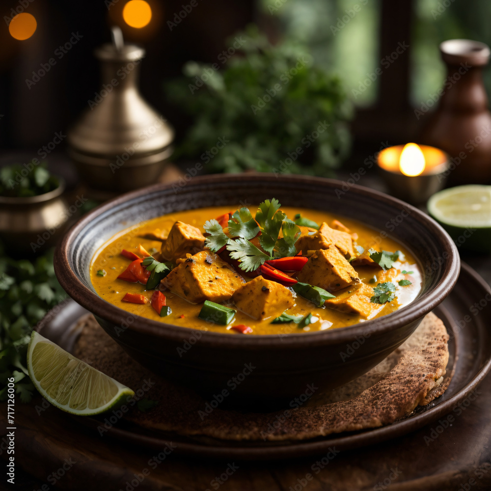 Tamarind-Coconut Fish Curry Tamarind-Coconut Fish Curry