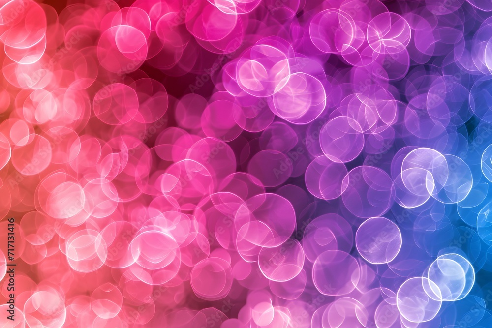 Blurry Image of Colorful Lights Blurry Image of Colorful Lights
