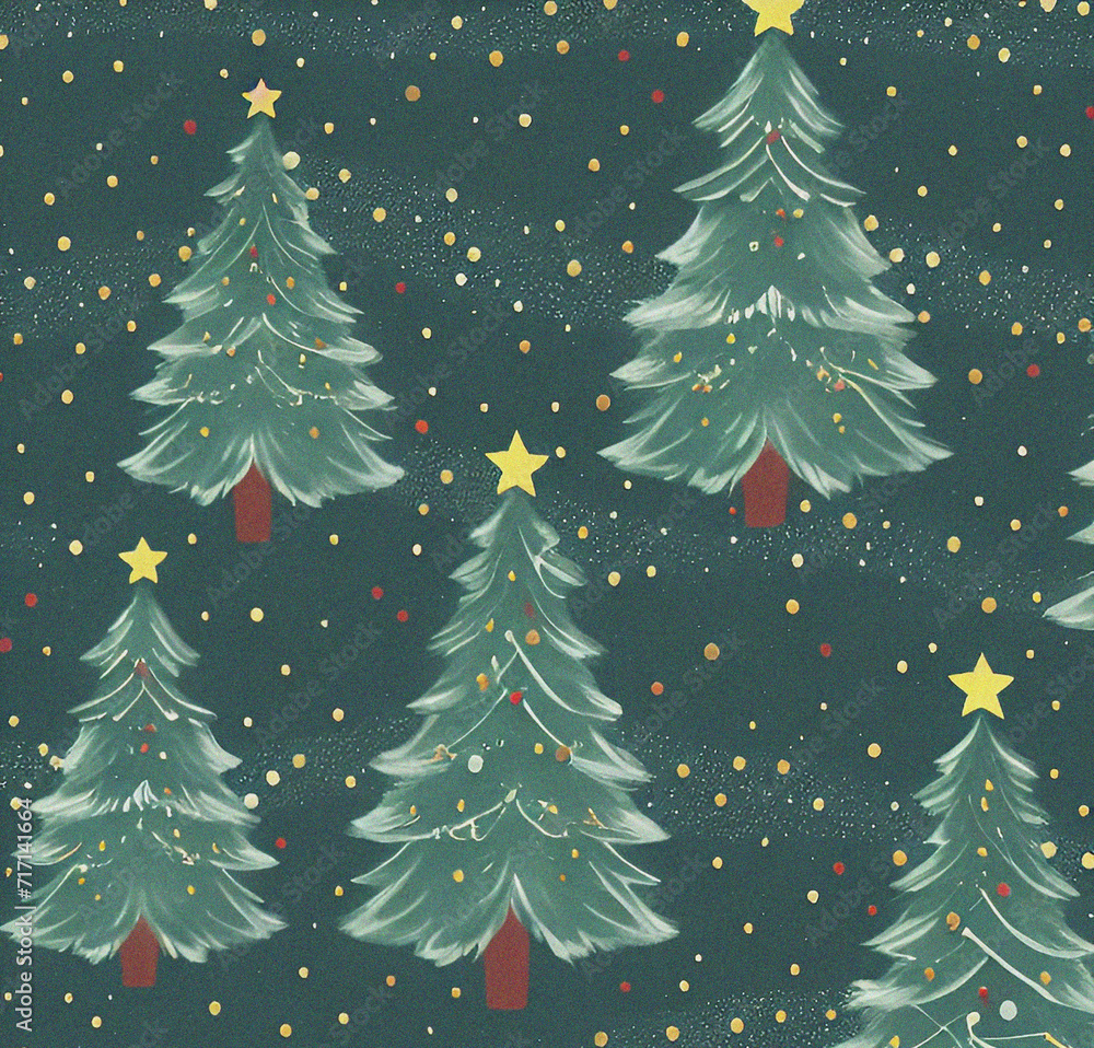 Christmas tree background. New year pattern design. Colorful backdrop. Beautiful winter wallpaper. Christmas card design. New year flyer
