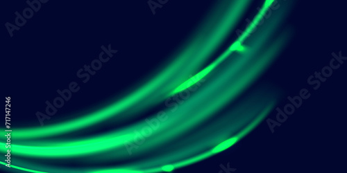 Abstract green swirls set with blue lightning discharges png isolated on transparent background. Realistic vector illustration of spiral vortex with neon sparkles. Magic power effect, design element