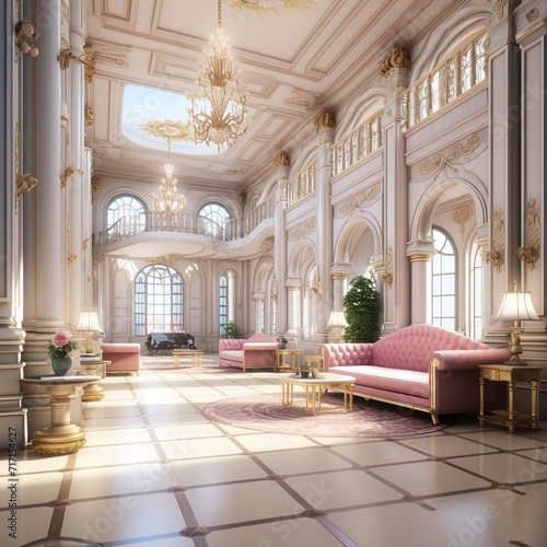 3d rendering of a luxury palace © cristian