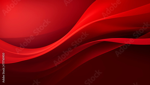 red wave gradient background