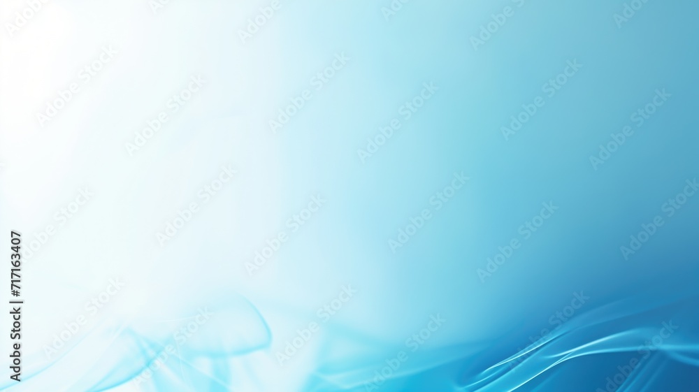 Obraz premium Abstract smooth blue background with light effects