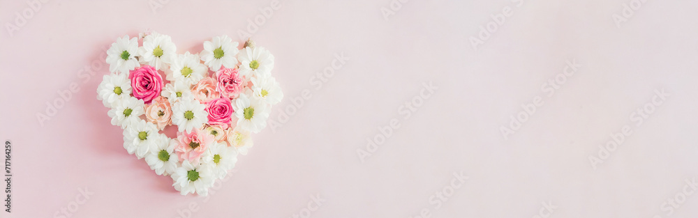 Herz aus Blumen Herz aus Blumen