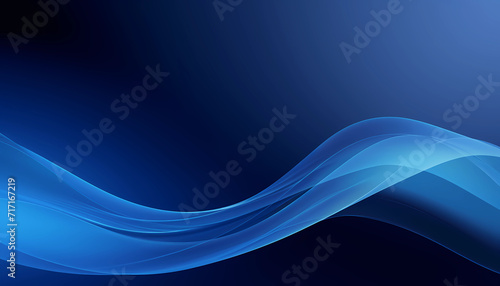 abstract blue wave background © Tristan