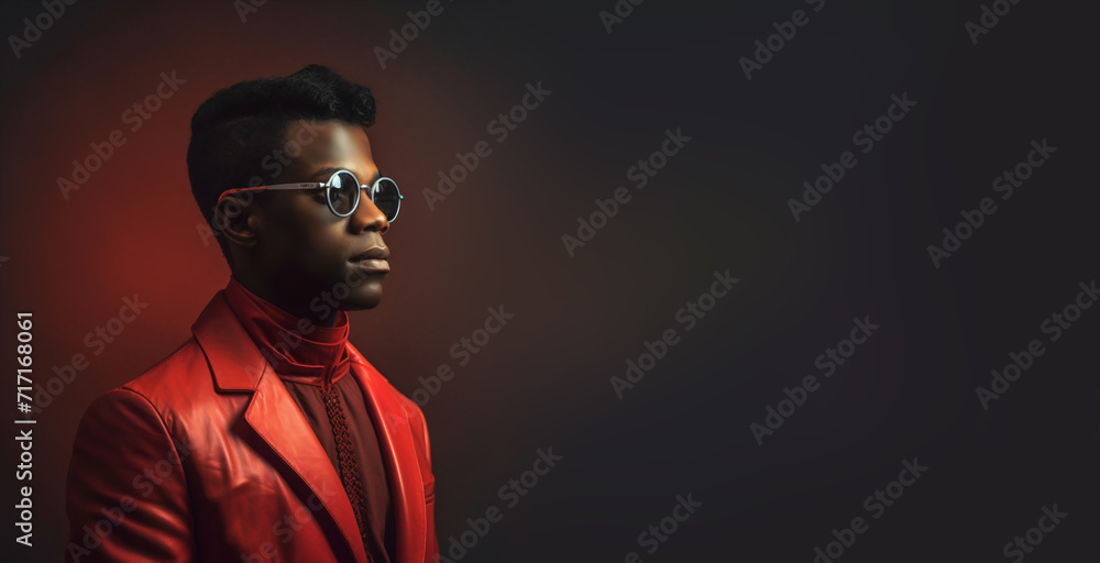 man dressed in retro style man dressed in retro style