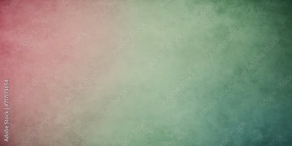 abstract gradient fog green and pink background