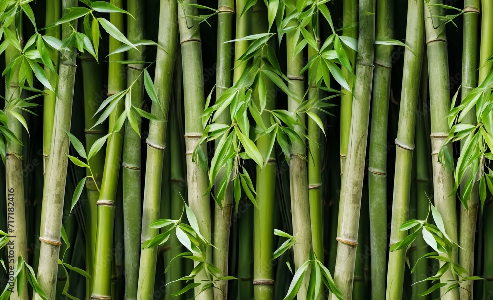 Green bamboo wall background. Close up of green bamboo wall texture. Green bamboo wall background. Close up of green bamboo wall texture.