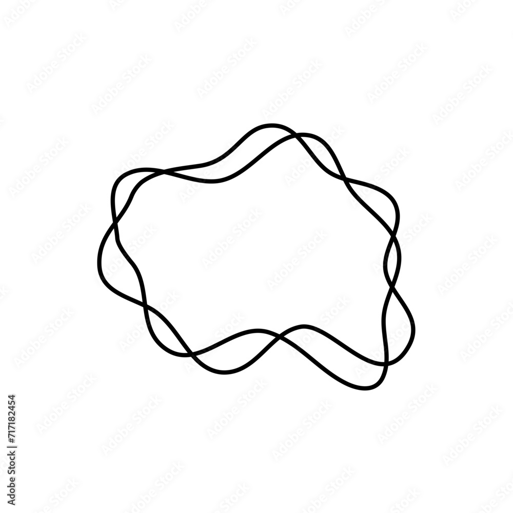 Contour curved line Design Element Contour curved line Design Element