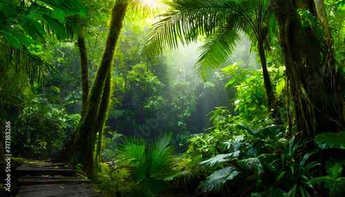  Deep tropical jungles forest wallpaper