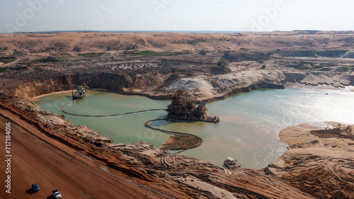 Drone View of Kenmare Resources plc is an established mining company, which operates the Moma Titanium Minerals Mine, located on the north east coast of Mozambique.