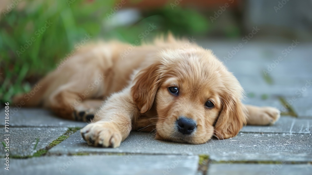 Baby dog Golden Retriever Puppy