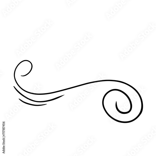 doodle wind illustration vector hand drawn style