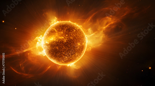 Close-up of the SUN