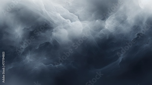 Whispers of the Ethereal, A Captivating Monochrome Dance of Clouds