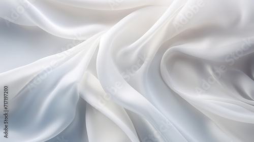 Whispers of Purity, An Intimate Glimpse Into the Refined Essence of White Fabric