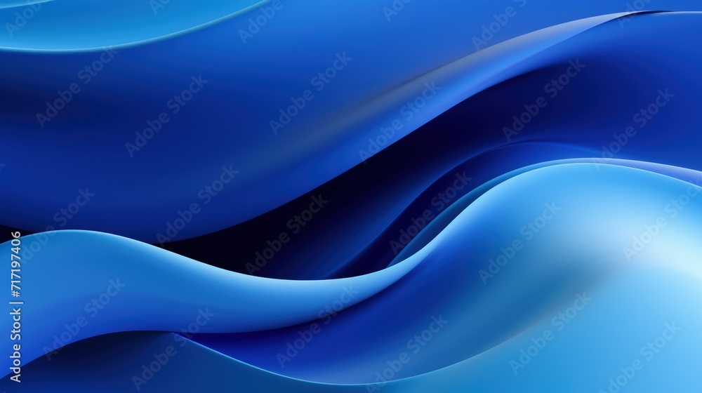 The Enigmatic Dance, A Mesmerizing Close-Up of Azure Waves