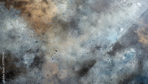 Metal texture background steel. Industrial metal texture. Grunge metal texture, background © netsay