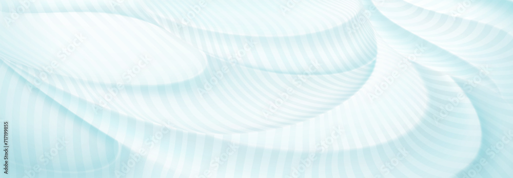 Abstract background of soft curved surfaces in light blue tones covered with a grid of thick parallel lines Abstract background of soft curved surfaces in light blue tones covered with a grid of thick parallel lines