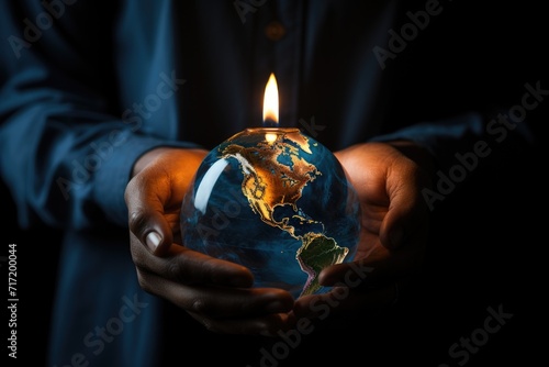 Earth hour: a global call to action for environmental awareness, unity, and energy conservation, symbolizing a collective commitment to a sustainable and eco-friendly future for our planet.