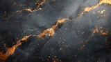 back marble Nero marquina wallpaper background with hints of gold, luxurious, exclusive, super detailed, highly realistic banner