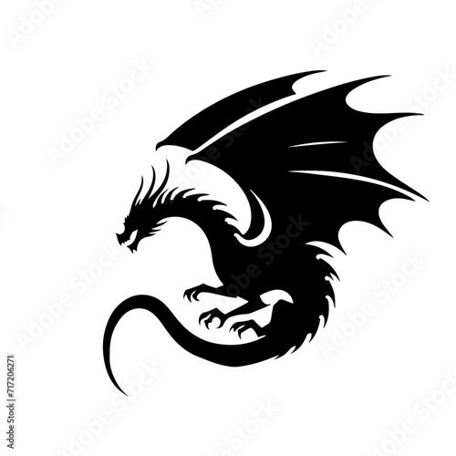 Dragon Vector Logo Art © DesignUp