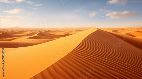 Golden Sands Dazzle  Nature s Grandeur in the Desert