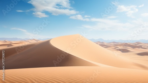 Golden Dunes  Unveiling the Desert s Grandeur