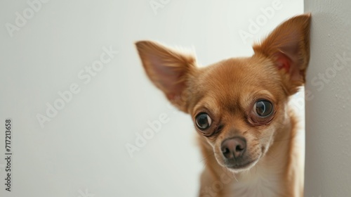 Peeking Chihuahua