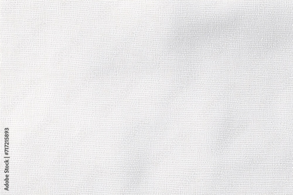 White cotton fabric texture, cotton fabric background, fabric texture background, clothing fabric texture background, AI Generative - obrazy, fototapety, plakaty 
