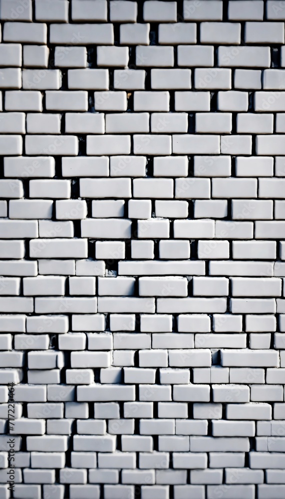 Fototapeta premium White bricks wall texture