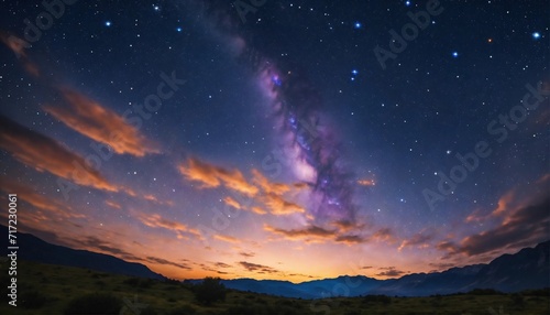 Starry night sky © Wix
