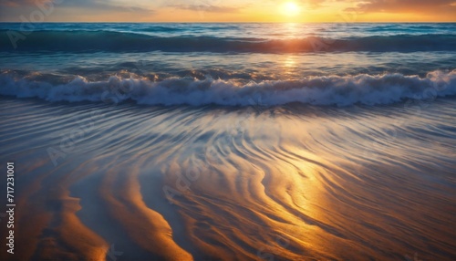 Empty sea and beach background