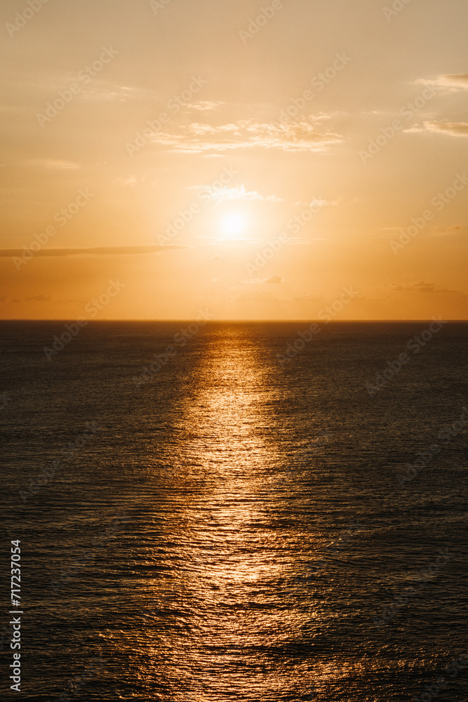 Sunset over the Ocean