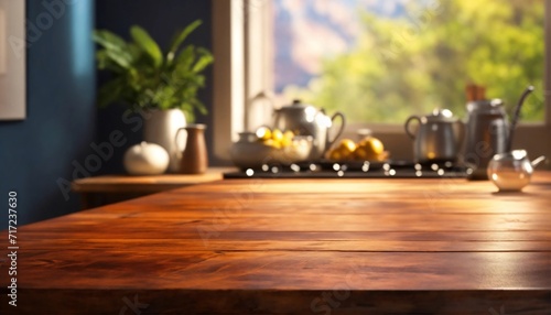 Table top with background
