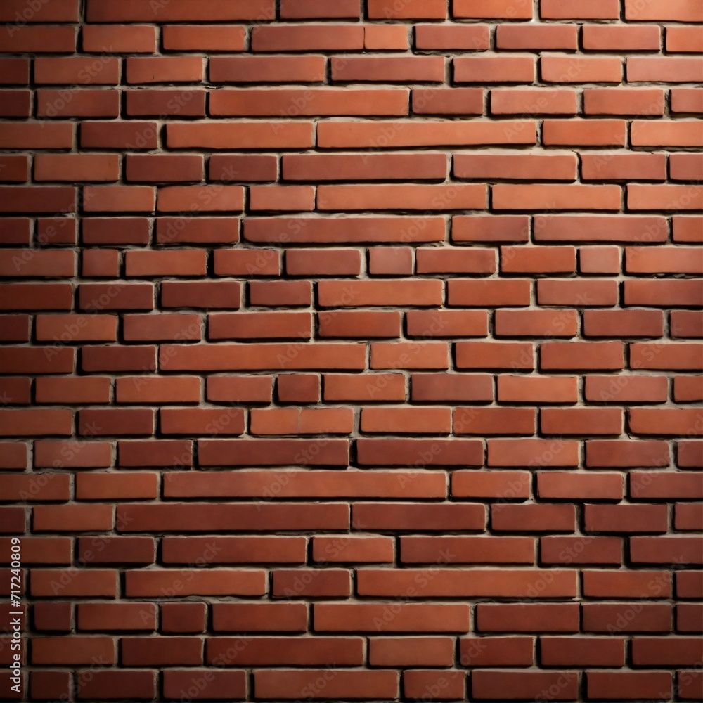 Fototapeta premium Red brick wall pattern texture